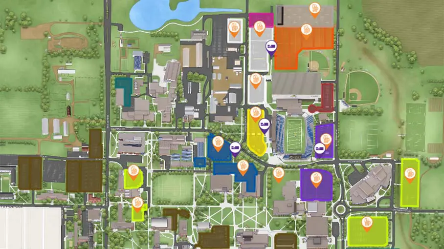 Tailgating Map